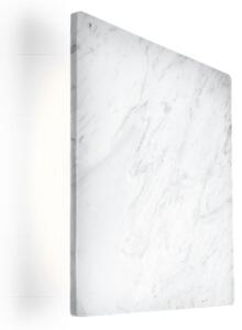 Wever & Ducré Lighting WEVER DUCRÉ Miles 3.0 Wall 30x30cm marmură albă, reglabil, Alb, Camera de zi / sufragerie, Piatră, Modern