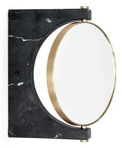 Audo Copenhagen - Pepe Marble Mirror Wall Brass/Black