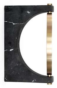 Audo Copenhagen - Pepe Marble Mirror Wall Brass/Black