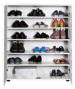 Pantofar Adore Elegance, 2 usi, 5 rafturi, capacitate 24 perechi incaltaminte, 91 x 108 x 35 cm