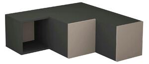 Comoda TV COMPACT, gri antracit, PAL melaminat, 90x30/92x32 cm