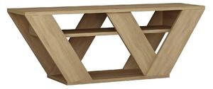 Comoda TV PIPRALLA, stejar, PAL melaminat, 110x30x40 cm