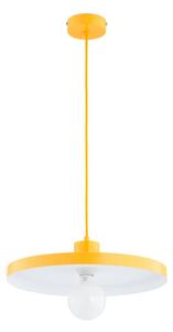 Lampă suspendată pe cablu ETERI 1xE27/15W/230V galbenă