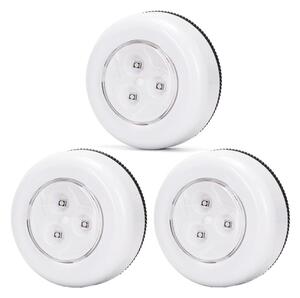 Aigostar - Set 3x lămpi de veghe LED RGB, portabile, alimentare 3x AAA + telecomandă