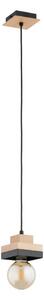 Pendul pe cablu MIKO 1xE27/15W/230V negru/bej