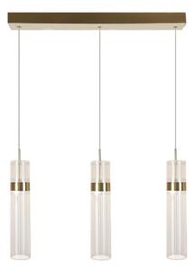 Lustră LED pe cablu AMBIENTE 3xLED/6W/230V 3000/4000/6000K aurie