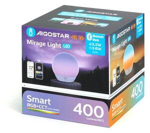 Aigostar - Lampă de birou LED RGBW dimmabilă, 5,5W/5V, Wi-Fi