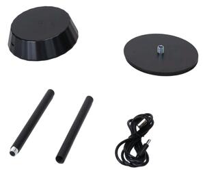Aigostar - Lampă de birou LED cu reglaj de intensitate AMBIENT LED/2,4W/5V 3000-6500K negru