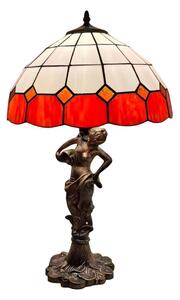 Brilagi - Lampă de masă Tiffany SIENNA cu vitralii 1xE27/60W/230V