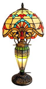 Brilagi - Lampă de masă Tiffany MIRABELLA 1xE27/60W/230V + 1xE14/40W