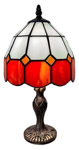 Brilagi - Lampă de masă Tiffany SIENNA din vitralii, 1xE27/60W/230V