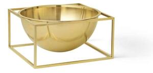 Audo Copenhagen - Kubus Bowl Centerpiece Large Brass Audo Copenhagen