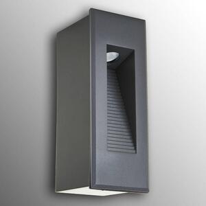 Lucande - Nuna LED Aplice Perete Încastrată de Exterior Graphite