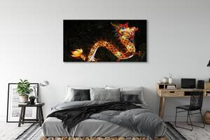 Tablouri canvas dragon japonez iluminat