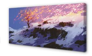 Tablouri canvas copac de iarnă de top