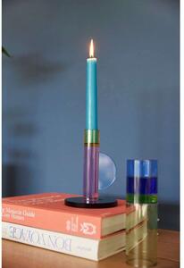 Hübsch - Astro Tealight Holder/Vase Green/Blue Hübsch