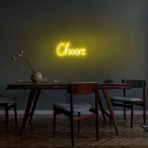 Aplica de Perete Neon Cheers, 30 x 14 cm
