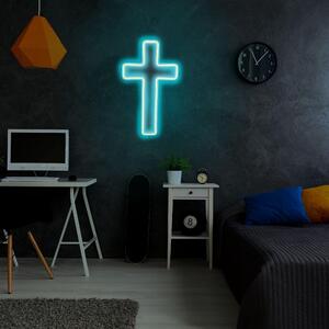 Aplica de Perete Neon Cross Cruce, 24 x 42 cm