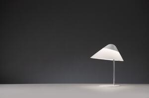 Pandul - Opala Mini Lampă de Masă cu Dimmer White & Chrome