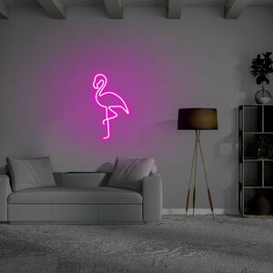 Aplica de Perete Neon Flamingo, 35 x 21 cm