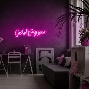 Aplica de Perete Neon Gold Digger, 64 x 17 cm