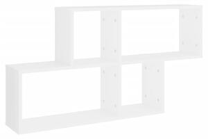 Raft de perete, alb, 100x18x53 cm, PAL