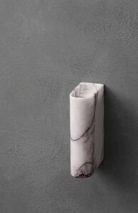 Northern - Monolith Candle Holder Wall Mixed White Marble