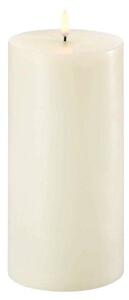 Uyuni - Pillar Candle LED Ivory 10,1 x 20 cm