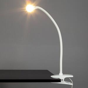Lindby - Baris LED Lampă cu Clips White Lindby