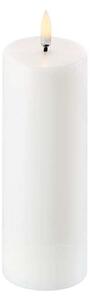 Uyuni - Pillar Candle LED Nordic White 5,8 x 15 cm