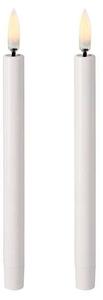Uyuni - Taper Mini LED Nordic White 2 pcs 1,3 x 13 cm