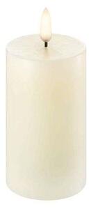 Uyuni - Pillar Candle LED Ivory 5,8 x 10 cm