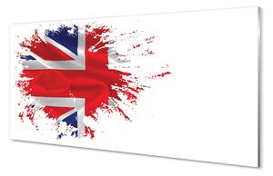 Tablouri pe sticlă Steagul Marii Britanii