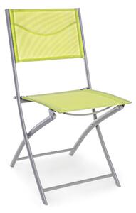 Scaun pliabil Emilia, verde deschis
