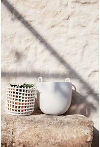 Ferm LIVING - Ceramic Basket Large Off-White