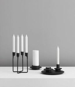 Normann Copenhagen - Heima Block Candle Holder Black