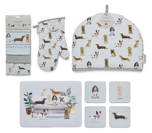 Set de textile pentru bucătărie 13 buc. Curious Dogs – Cooksmart ®