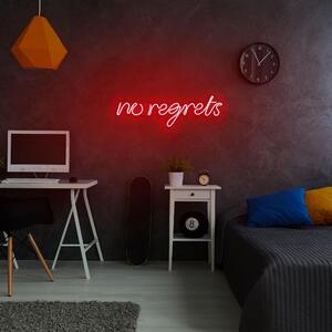 Aplica de Perete Neon No Regrets, 52 x 17 cm