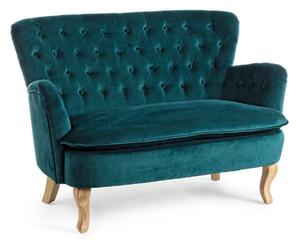 Canapea verde inchis Orlins. 114x69x79 cm