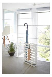 Suport pentru umbrele YAMAZAKI Brick, lățime 30 cm, alb