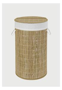 Coș din bambus pentru rufe Wenko Bina, 55 l