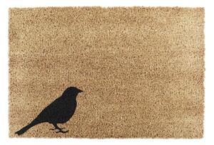 Covoraș de intrare din fibre de nucă de cocos 40x60 cm Bird – Artsy Doormats
