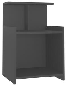Noptiere, 2 buc., negru, 40x35x60 cm, lemn compozit