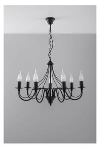 Lustră Nice Lamps Floriano 7, negru