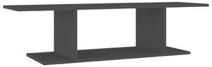 Dulap TV montat pe perete, negru, 103x30x26,5 cm