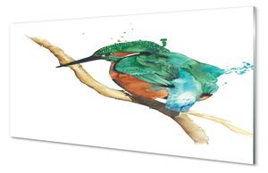 Panouri de sticlă papagal pictat colorat