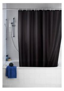 Perdea duș cu înveliș special anti cute Wenko, 180 x 200 cm, negru