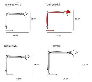 Artemide - Tolomeo MIDI Lampă de Masă Aluminium