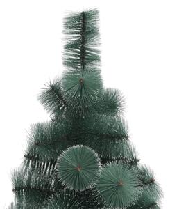 Brad de Crăciun artificial cu suport, verde, 180 cm, PET