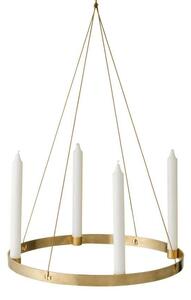 Ferm LIVING - Candle Holder Circle Large Brass
